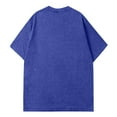 thumbnail image 3 of PNTUTB Men's Fashion Solid Color Vintage-inspired Casual Round Neck Short Sleeve Versatile Loose T Shirts, 3 of 5