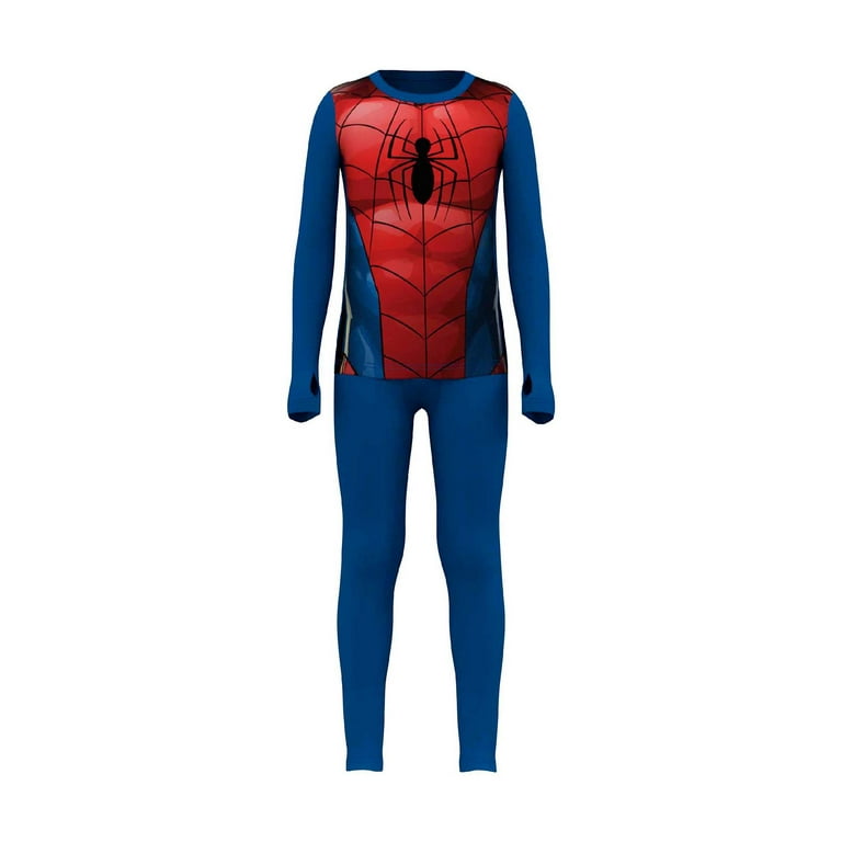 ClimateRight by Cuddl Duds Boys Spider-Man Warm Underwear 2-Piece