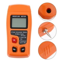 HAKIDZEL Wooden Floor Moisture Detector Portable Moisture Tester Household Moisture Meter Display