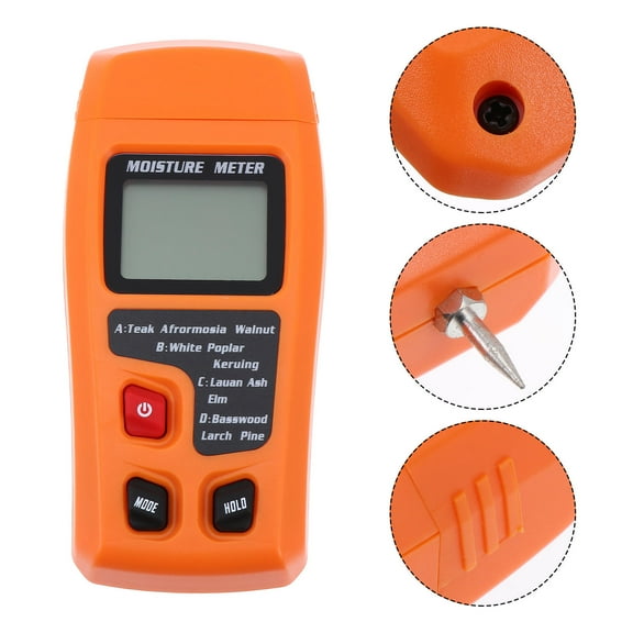 HAKIDZEL Wooden Floor Moisture Detector Portable Moisture Tester Household Moisture Meter Display