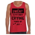 thumbnail image 1 of Funny Gym Tanks for Men Sweat is My Body Black Mens Tank Top Workout Theme Mens Gym Clothing Men Top Bodybuilding Motivation Tee Tops, 1 of 4