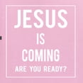thumbnail image 5 of Wild Bobby Jesus Is Coming Are You Ready? Inspirational/Christian Men Long Sleeve Shirt, Light Pink, Small, 5 of 5