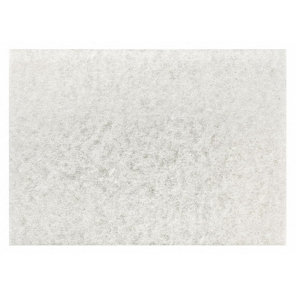 3m Polishing Pad,12 In x 18 In,White,PK20  17012