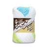 Lily Sugar'n Cream Super Size Stripes 4 Medium Cotton Yarn, Mod Stripes 2.5oz/70.9g, 120 Yards