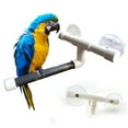 thumbnail image 1 of Pet Bird Perches Wall Suction Cup Toys Paw Grinding Shower Stand Parrot, 1 of 8