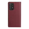 thumbnail image 2 of Wallet Case for Samsung Galaxy A52, Kickstand and 2 Card Slots, Shockproof and Scratch Resistant, Red, 2 of 15