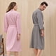 thumbnail image 2 of Bata de pijama de pareja Premium, bata Unisex elegante y cómoda para Spa, bata de Hotel suave y absorbente, 2 of 5