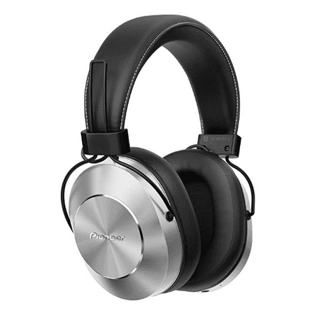 Pioneer Bluetooth and High-Resolution Over Ear Wireless Headphone, Silver