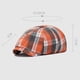 thumbnail image 3 of Sombreros unisex, sombrero antiguo inglés de invierno, boina con diseño de espiga, sombrero de poliéster para hombre, 3 of 3