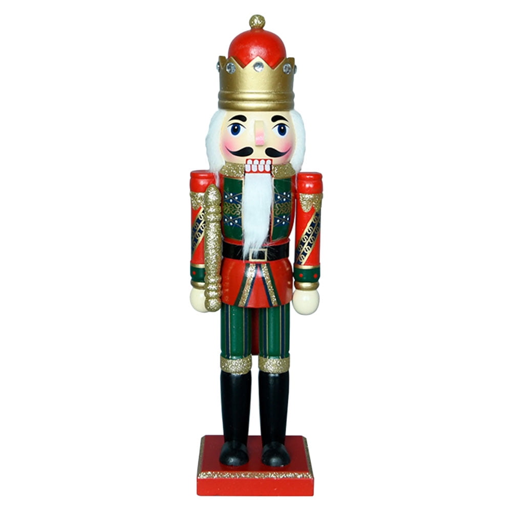 Nutcracker Soldier Decor Christmas Nutcracker Figure Wooden Nutcracker