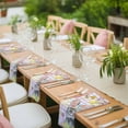 thumbnail image 4 of Easter Bunny Cloth Napkins, Spring Colorful Eggs Flower Branch Plaid Washable and Reusable Dinner Napkins Set of 4, Table Napkin for Kitchen Party Birthday Wedding Hotel Housewarming 20"x20", 4 of 9