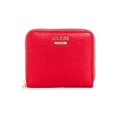 thumbnail image 1 of Portefeuille Guess Becca Petit Zip Autour Porte-Monnaie pour Femmes - Rouge, 1 of 3