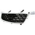 thumbnail image 5 of For 00-03 Sentra CA/GXE/SE Front Grill Grille Assembly Chrome Shell/Black Insert, 5 of 5