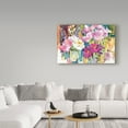 thumbnail image 3 of Trademark Fine Art 'Plethora Of Peonies' Canvas Art by Annelein Beukenkamp, 3 of 3