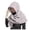 Light Gray, variant on AWZXDE Men Women Hooded Scarf Winter Crinkle Soft Neckerchief Wrap Light Gray