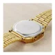 thumbnail image 5 of Reloj pulsera digital Casio A-168 con correa de acero inoxidable color dorado - fondo gris/dorado, 5 of 6