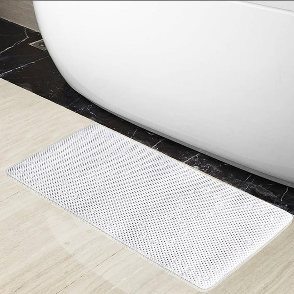 Non Slip Shower Mats For The Elderly Tebru Bathtub Antislip Mat,Universal Non-Slip PVC Shower Mat Bathtub