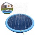 thumbnail image 4 of Play Cooling Pet Sprinkler Mat Swimming Pool Outdoor Inflatable Water Spray Pad, 4 of 5