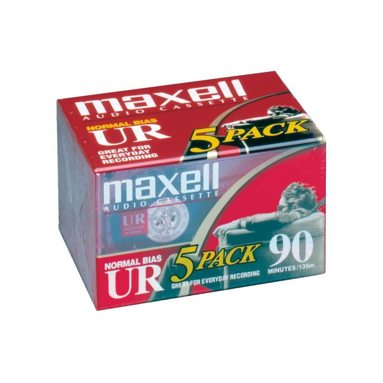 maxell 1T ゆ  14 枚 Maxell UR Type I Audio Cassette - 5 x 90Minute, Normal Bias