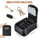 thumbnail image 3 of Caja de Llaves Montada en la Pared Mini Caja Fuerte para Llaves al Aire Libre con CóDigo NuméRico Reiniciable de 4 DíGitos Caja Impermeable para Llaves (Negro), 3 of 8