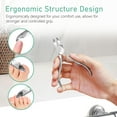 thumbnail image 2 of Ingrown Toenail Clippers for Thick Toenails for Seniors Professional Nipper Dry Curticle Toe Nail Cutter Pedicure Ergonomic Foot Care Tool, 2 of 8