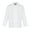 White, variant on Adult Stud Front Long-Sleeved Chef Jacket