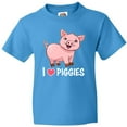 thumbnail image 3 of Inktastic I Love Piggies- Cute Pig Youth T-Shirt, 3 of 5