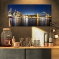 thumbnail image 1 of Cityscape Sydney Nightfall Panorama - Cityscape Canvas Print, 1 of 3