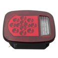 thumbnail image 5 of 1 unidad de luz de combinación de cola de freno de parada de 39 LED rojo + blanco Afortunado Sencillez, 5 of 5