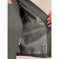 thumbnail image 6 of DARING DIVA 2Pcs Women's Long Sleeve Blazer Sleeveless Dress Suit Set S Grey, 6 of 6