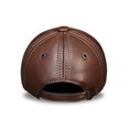 thumbnail image 5 of Men's Genuine Leather Baseball Cap Hat Brand New Real Cow Skin Leather Women's Caps Hats ,Soft Feel, 5 of 6