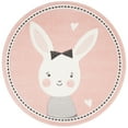thumbnail image 4 of SAFAVIEH Carousel Kids Collection CRK166P Pink/Ivory Rug, 4 of 9