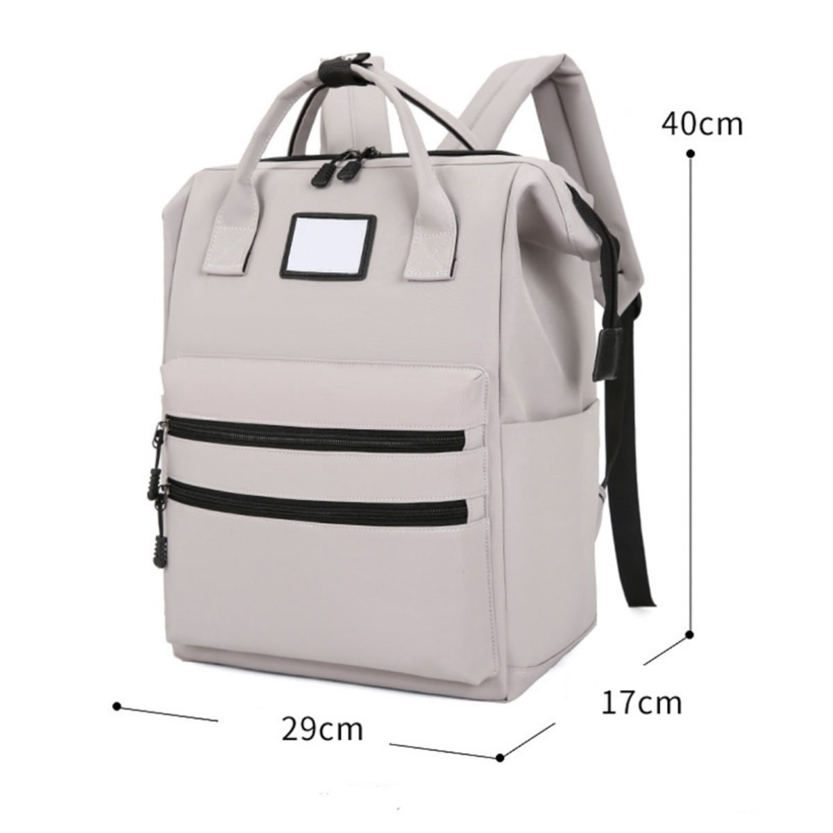 Diaper Bag Backpack, Multifunctional Baby Bag with Insulated Milk Bottle Pockets, Large Capacity Portable Travel Backpack with USB Charging Port, Nappy Bag for Moms Dads