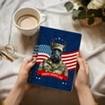 thumbnail image 3 of Happy Father's Day Honoring Veterans Scottish Terrier in Army Uniform Spiral Bound Journal Scottie Dog Lover Gifts 5x7in Spiral Notebook - 13007, 3 of 5