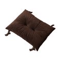 thumbnail image 1 of Monstrate Cojín para silla, cojín para asiento, alfombrilla para taburete, almohada para el suelo, engrosamiento antideslizante para sala de estar, Decoración del hogar Marron oscuro 42*30cm Monstrate HA084064-04, 1 of 6