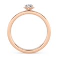 thumbnail image 3 of IGI Certified Solitaire Halo Engagement Rings For Women, 0.60 Carat (ctw) Round Lab Grown Diamond Promise Ring For Her In 18k Solid Rose Gold | F-G, VS-SI Quality Ring Size-7.5, 3 of 3