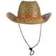 thumbnail image 1 of Sombrero de playa de paja para hombre, sombrero de ala ancha para hombre, sombrero de playa con visera, sombrero de playa de verano, decoración, 1 of 8