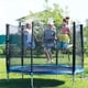 thumbnail image 2 of Cama Elastica Infantil Exterior, trampolín para Niños,Trampolín para fitness, trampolín de jardín, trampolín interior,Trampolín Cama elástica de jardín, con red de seguridad,juego deporte exterior jar esquí esquí Gafas de esquí, 2 of 5