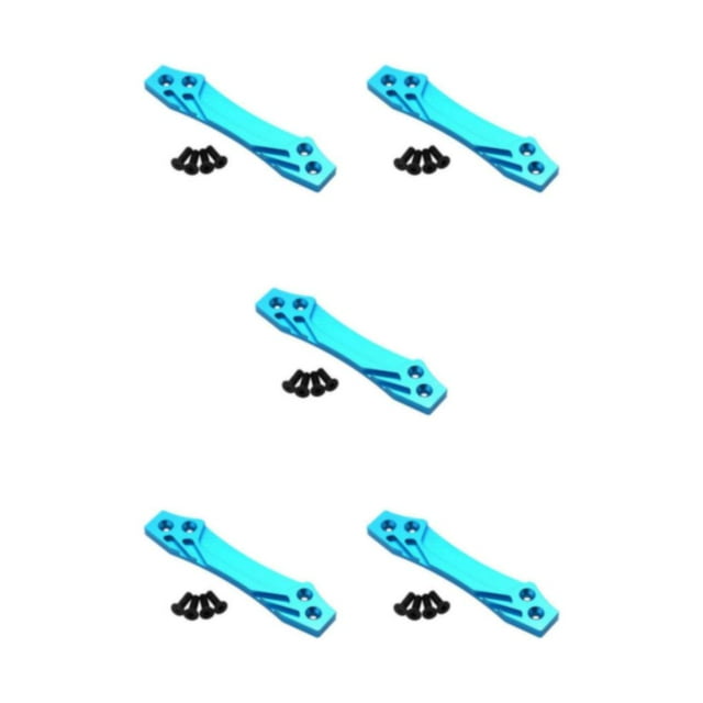 Baohd Enhanced RC Car Accs Spare Parts 1 10 Truck TT02 Modified Replacement Front Rear Bumper Plate Bracket 5Set