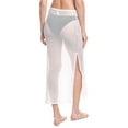 thumbnail image 2 of SEA LEVEL AUSTRALIA womens  Surf Mesh Long Skirt, l, White, 2 of 3