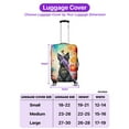 thumbnail image 5 of Hello 2025 Scottish Terrier Celebrates Happy New Year Firework Balloon Travel Luggage Cover Scottie Dog Lover Gifts Suitcase Dust Protective Decor - 02024, 5 of 5