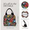 thumbnail image 3 of Steel Mill & Co. Insulated Lunch Bag with Large Capacity, Wanderlust, 3 of 8