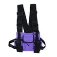 thumbnail image 1 of Qarigey Bolsas de arnés Correas de hombro ajustables resistentes al desgaste y duraderas Bolsa de plataforma para el pecho purle Type3 NO3, 1 of 6