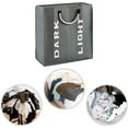 thumbnail image 4 of Double Laundry Hamper With Lid And Removable Laundry Bags, Collapsible, 4 of 5