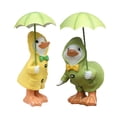 thumbnail image 1 of Toystoory Dilly And Dally Puddle Ducks Adorno de jardín muy detallado y pintado a mano resistente a la intemperie Decoración del hogar, 1 of 6