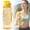 Yellow, variant on Clearance Under $1.24! 1Pc Press-Clamshell Outdoor Water Bottle (Plastic, Green)