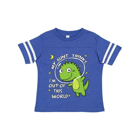 

Inktastic My Aunt Dinosaur Gift Toddler Boy or Toddler Girl T-Shirt