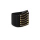thumbnail image 2 of Cinturón elástico uxcell Cinturón de cintura alta Cadenas de remaches Negro One Size, 2 of 6