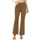 thumbnail image 1 of Pantalones Acampanados De Pana Vintage Allegra K Para Mujer Cintura Alta Marrón L, 1 of 6