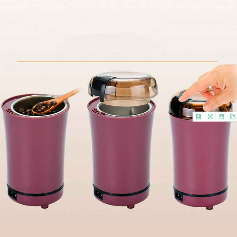 Stainless Steel Portable Coffee Beans Maker Personality Mini